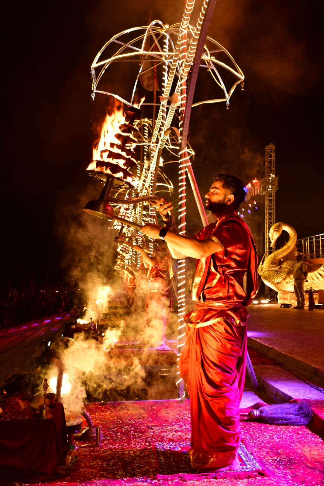 Festival aarti gathering