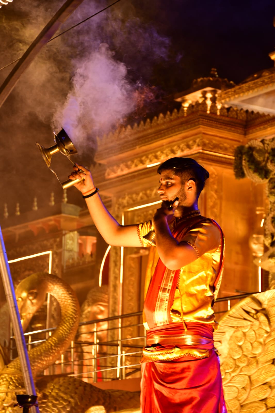 Ganga Aarti Events ceremony