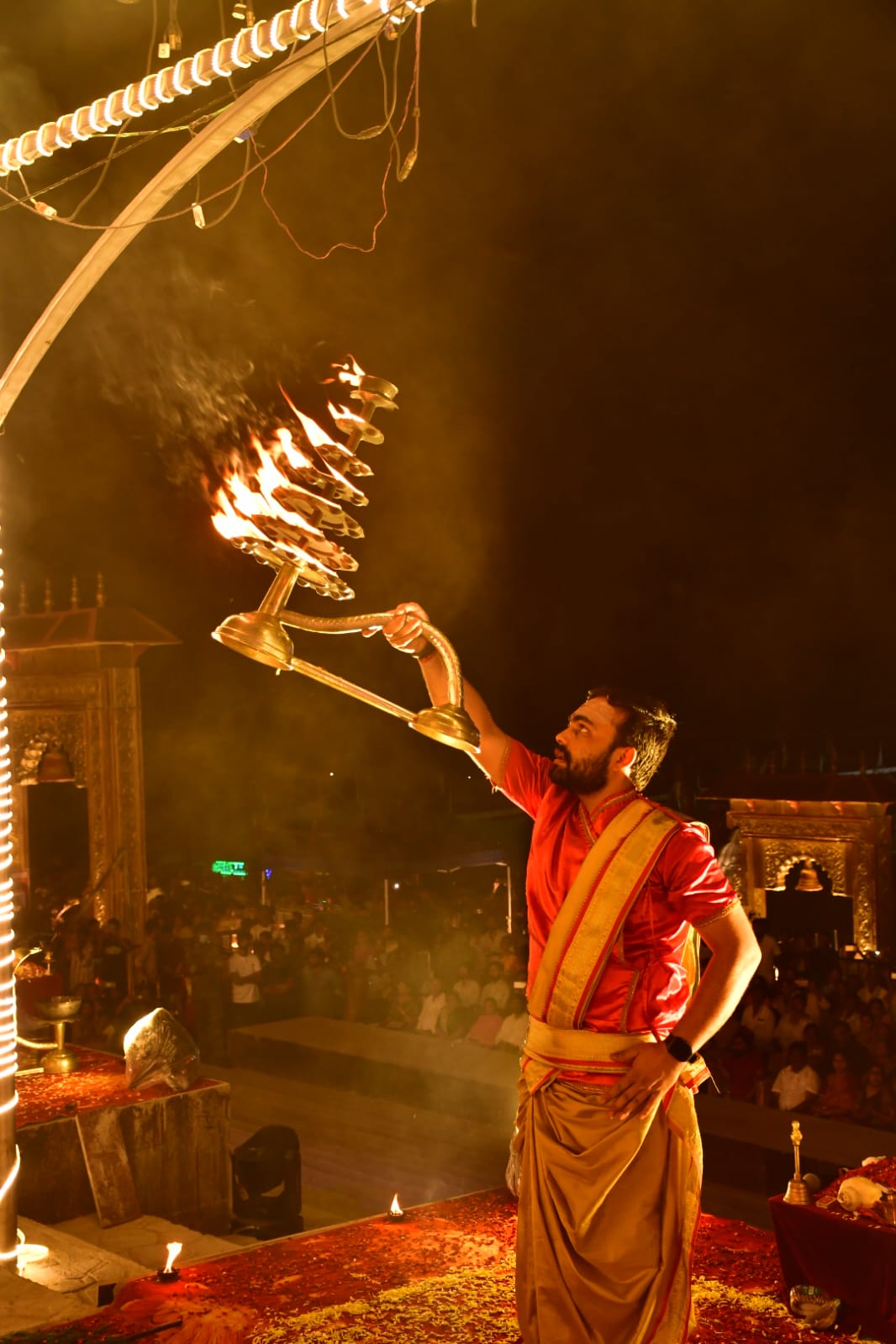 Ganga Aarti Events ceremony