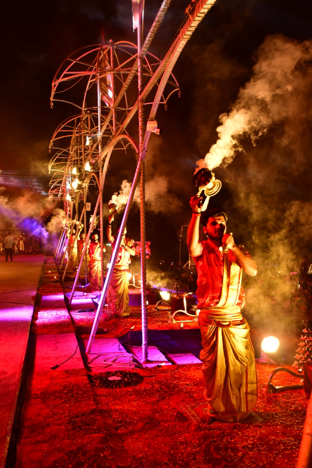 Ganga Aarti Events ceremony